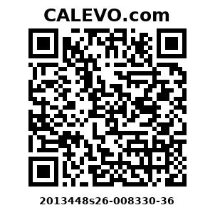 Calevo.com Preisschild 2013448s26-008330-36