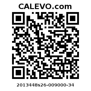 Calevo.com Preisschild 2013448s26-009000-34