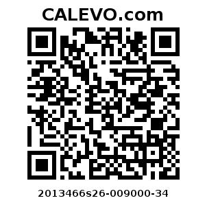 Calevo.com Preisschild 2013466s26-009000-34