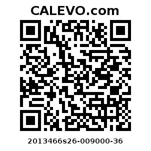 Calevo.com Preisschild 2013466s26-009000-36