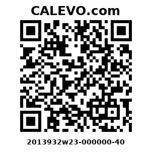 Calevo.com Preisschild 2013932w23-000000-40