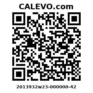 Calevo.com Preisschild 2013932w23-000000-42