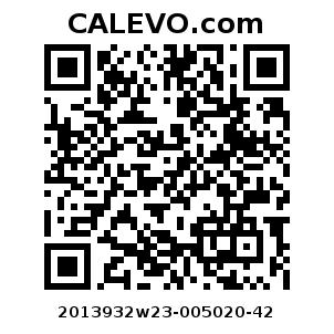 Calevo.com Preisschild 2013932w23-005020-42