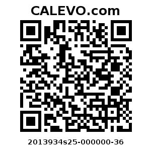 Calevo.com Preisschild 2013934s25-000000-36