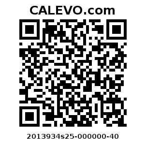 Calevo.com Preisschild 2013934s25-000000-40