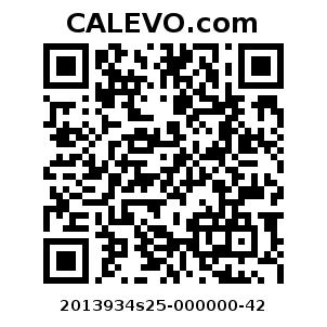 Calevo.com Preisschild 2013934s25-000000-42