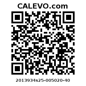 Calevo.com Preisschild 2013934s25-005020-40