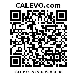 Calevo.com Preisschild 2013934s25-009000-38