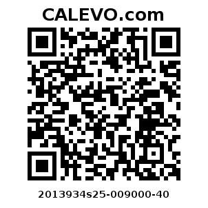 Calevo.com Preisschild 2013934s25-009000-40