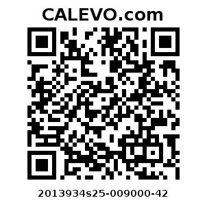 Calevo.com Preisschild 2013934s25-009000-42