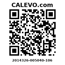 Calevo.com Preisschild 2014326-005040-106