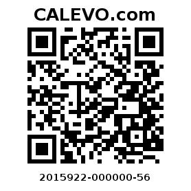 Calevo.com Preisschild 2015922-000000-56