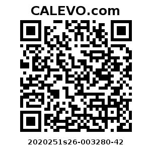 Calevo.com Preisschild 2020251s26-003280-42