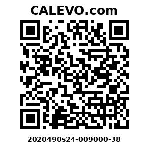 Calevo.com Preisschild 2020490s24-009000-38