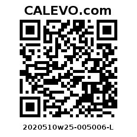 Calevo.com Preisschild 2020510w25-005006-L