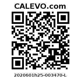 Calevo.com Preisschild 2020601h25-003470-L