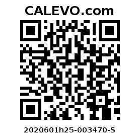 Calevo.com Preisschild 2020601h25-003470-S