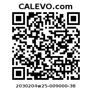 Calevo.com Preisschild 2030204w25-009000-38