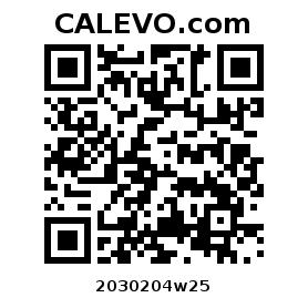 Calevo.com Preisschild 2030204w25