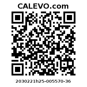 Calevo.com Preisschild 2030221h25-005570-36