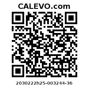Calevo.com Preisschild 2030222h25-003244-36