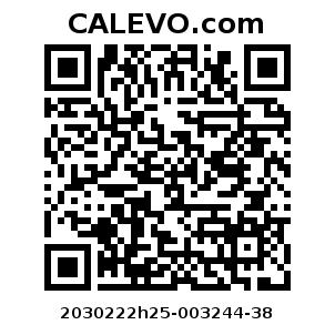 Calevo.com Preisschild 2030222h25-003244-38