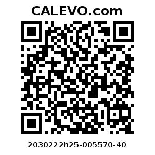 Calevo.com Preisschild 2030222h25-005570-40