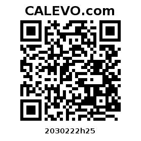 Calevo.com Preisschild 2030222h25