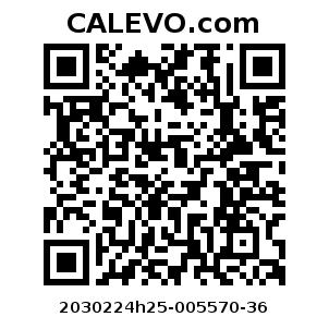 Calevo.com Preisschild 2030224h25-005570-36