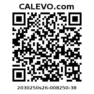 Calevo.com Preisschild 2030250s26-008250-38