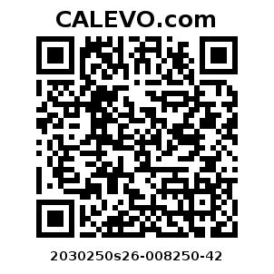 Calevo.com Preisschild 2030250s26-008250-42