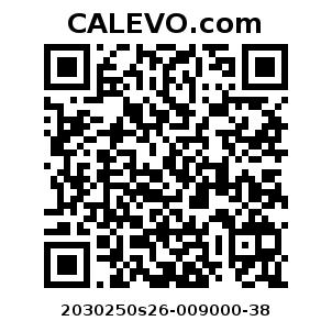 Calevo.com Preisschild 2030250s26-009000-38