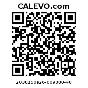 Calevo.com Preisschild 2030250s26-009000-40