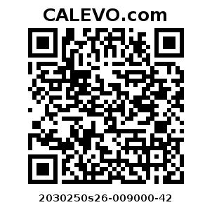 Calevo.com Preisschild 2030250s26-009000-42