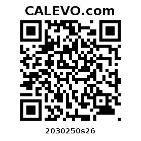 Calevo.com Preisschild 2030250s26