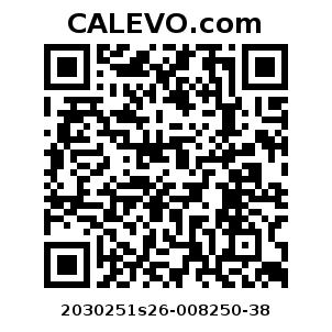 Calevo.com Preisschild 2030251s26-008250-38