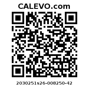 Calevo.com Preisschild 2030251s26-008250-42
