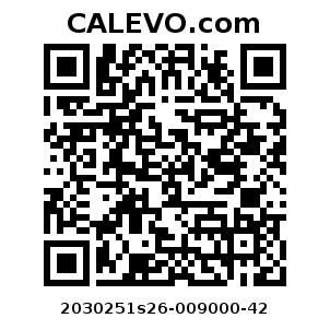 Calevo.com Preisschild 2030251s26-009000-42