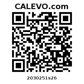 Calevo.com Preisschild 2030251s26