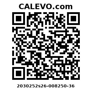 Calevo.com Preisschild 2030252s26-008250-36