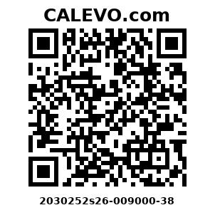 Calevo.com Preisschild 2030252s26-009000-38