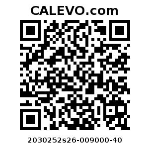 Calevo.com Preisschild 2030252s26-009000-40