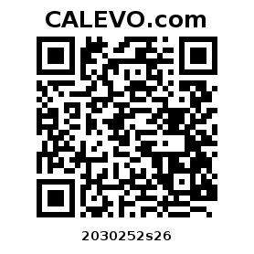 Calevo.com Preisschild 2030252s26
