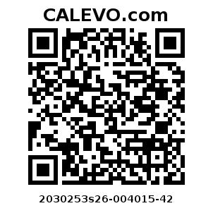 Calevo.com Preisschild 2030253s26-004015-42
