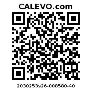 Calevo.com Preisschild 2030253s26-008580-40