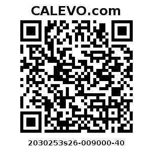 Calevo.com Preisschild 2030253s26-009000-40