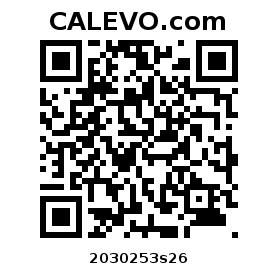 Calevo.com Preisschild 2030253s26