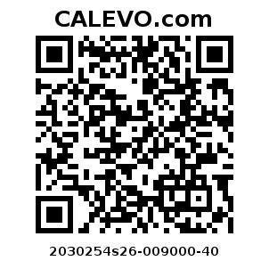 Calevo.com Preisschild 2030254s26-009000-40