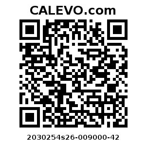 Calevo.com Preisschild 2030254s26-009000-42