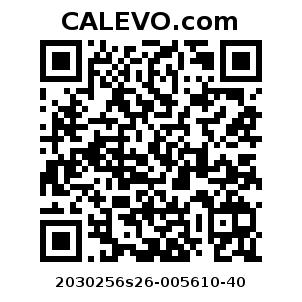 Calevo.com Preisschild 2030256s26-005610-40
